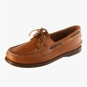 NWOB Sperry Women’s Royal Tan Leather Boat Shoes